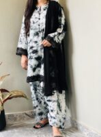 Tie-Dye Lawn Farshi Set