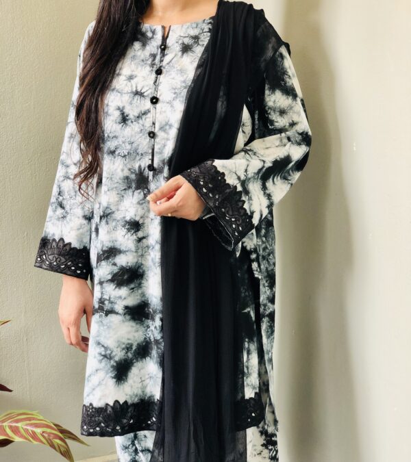 Tie-Dye Lawn Farshi Set
