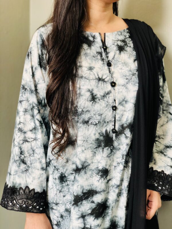 Tie-Dye Lawn Farshi Set