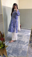 2-Pcs Lawn printed dress