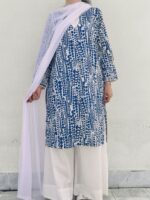 2-Pcs Lawn printed dress