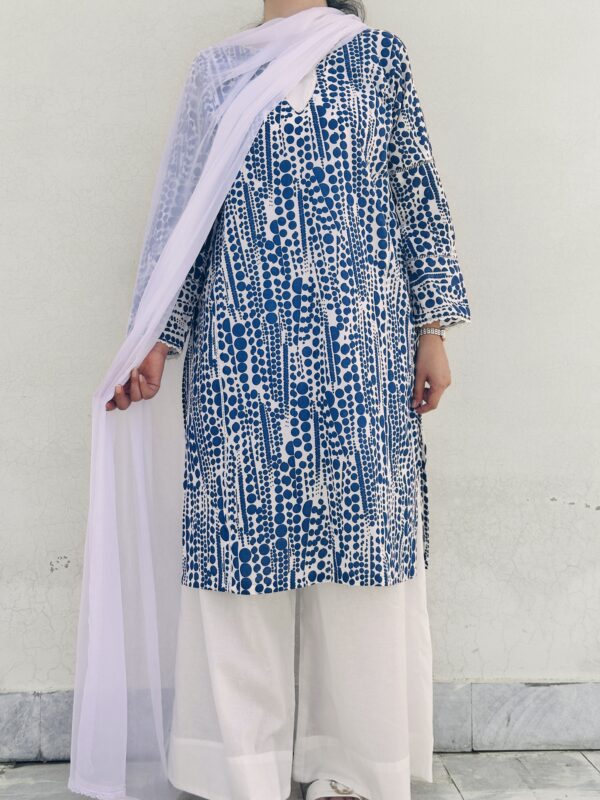 2-Pcs Lawn printed dress