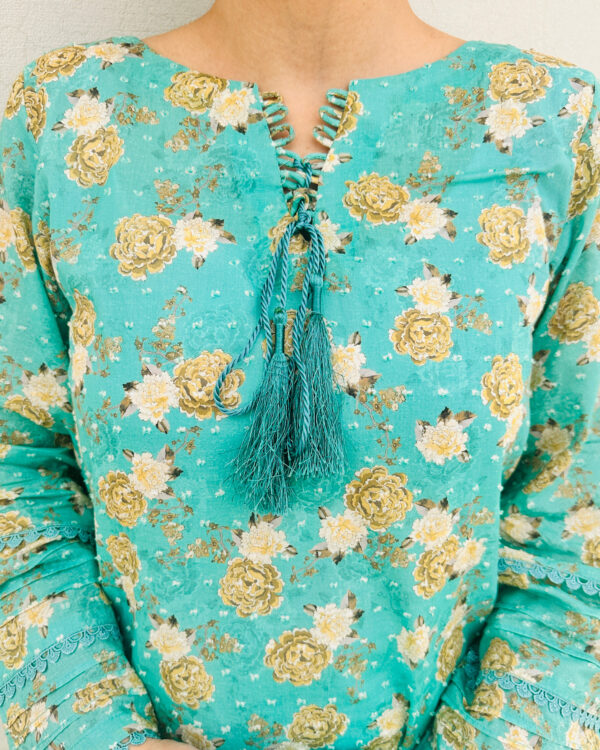 2-Pcs Lawn printed dress