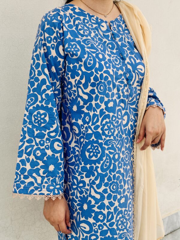 2-Pcs Lawn printed dress